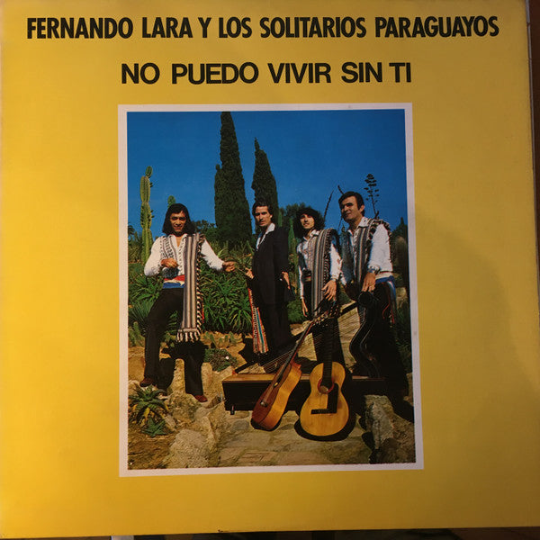 Fernando Lara y Los Solitarios Paraguayos -no puedo vivir sin ti