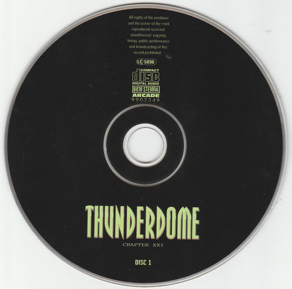 Various - Thunderdome - Chapter XXI
