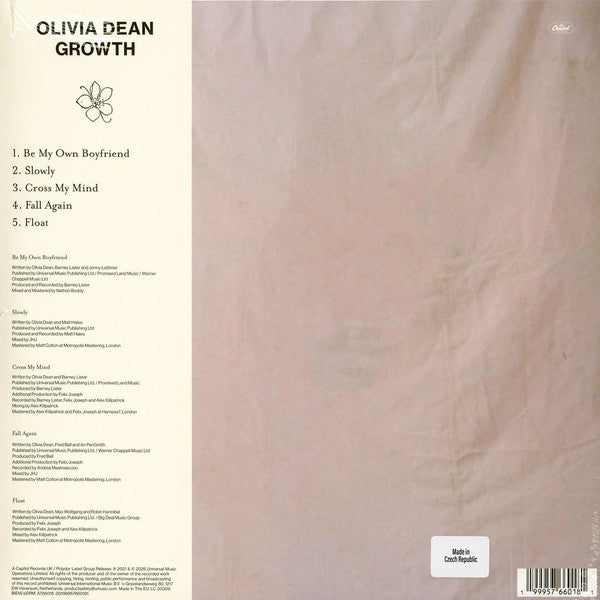 Olivia Dean -Growth