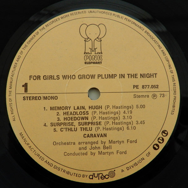 Caravan -For Girls Who Grow Plump In The Night