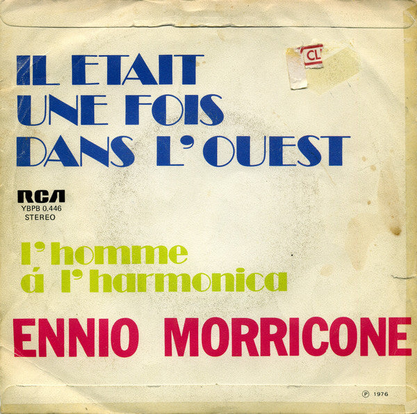 Ennio Morricone -Il Etait Une Fois Dans L'Ouest