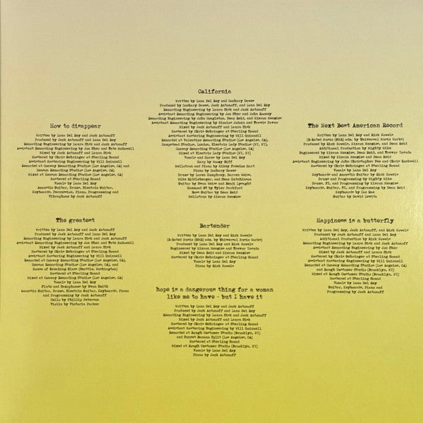 Lana Del Rey -NFR!