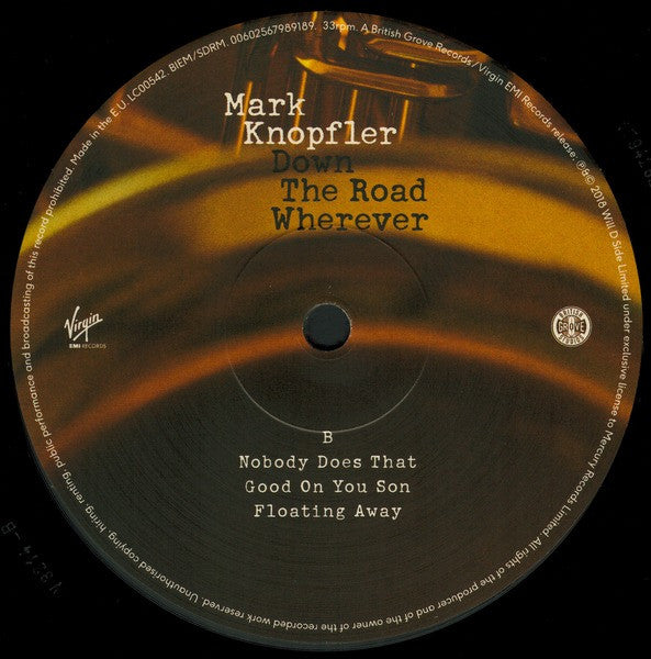 Mark Knopfler -Down The Road Wherever