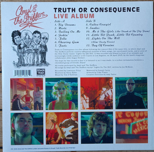 Amyl and The Sniffers -Truth Or Consequence Live Album