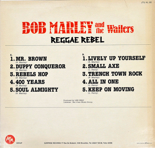 Bob Marley &amp; The Wailers - Reggae Rebel
