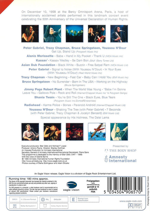 Various -The Paris Concert For Amnesty International The Struggle Continues…