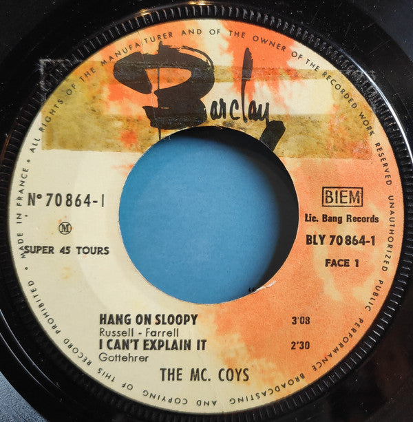 The McCoys, The Strangeloves -Hang On Sloopy