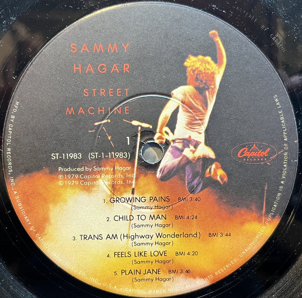 Sammy Hagar -Street Machine