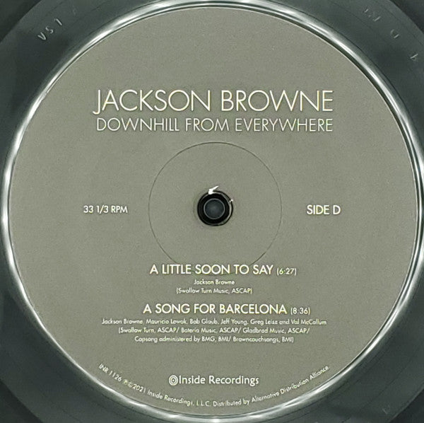 Jackson Browne -Downhill From Everywhere