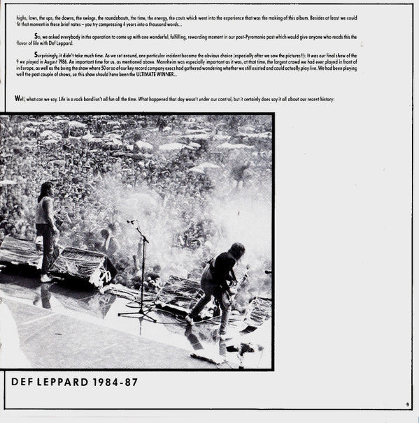 Def Leppard -Hysteria