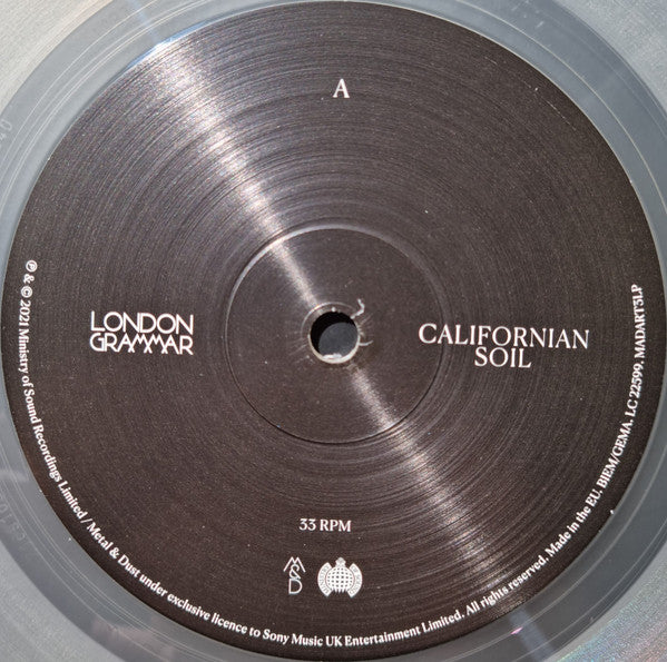 London Grammar - Californian Soil