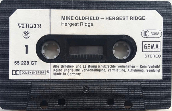 Mike Oldfield -Hergest Ridge