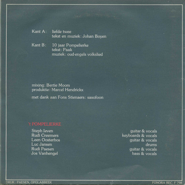 't Pompelierke - Liefde Twee