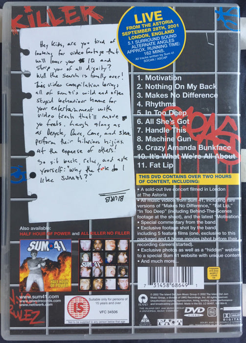 Sum 41 - Introduction To Destruction