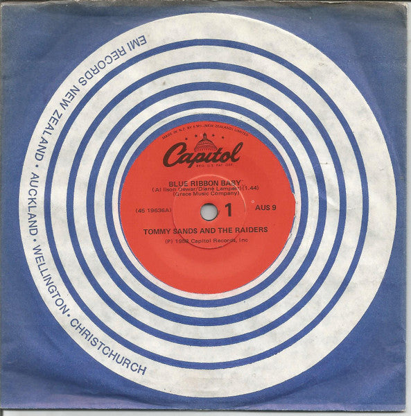 Tommy Sands - Blue Ribbon Baby / I Love You Because