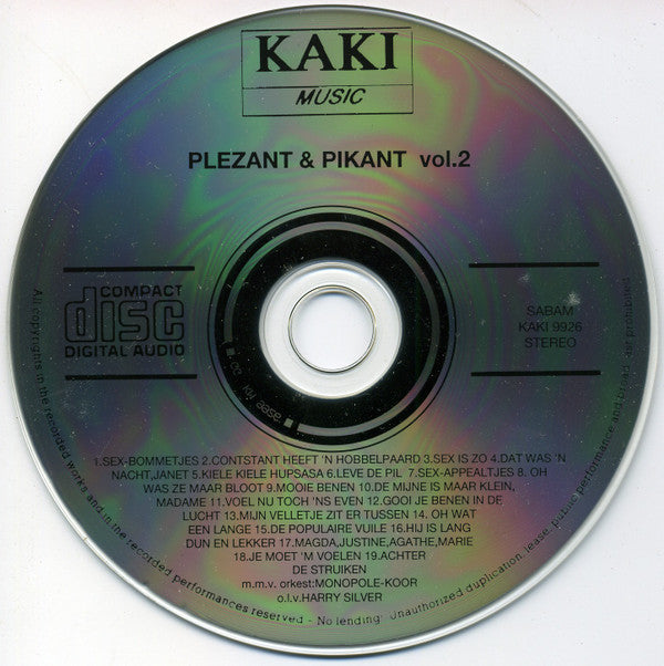 Various -Plezant & Pikant Vol.2 - 19 Pikante Liedjes