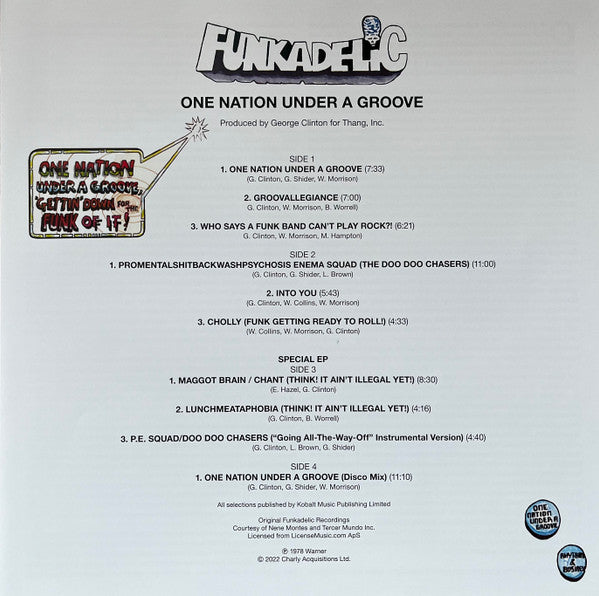 Funkadelic -One Nation Under A Groove
