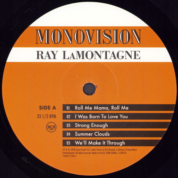 Ray Lamontagne -Monovision