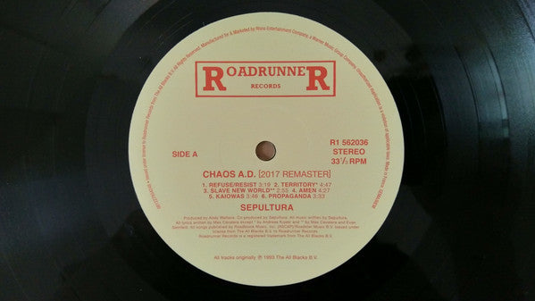 Sepultura - Chaos A.D.