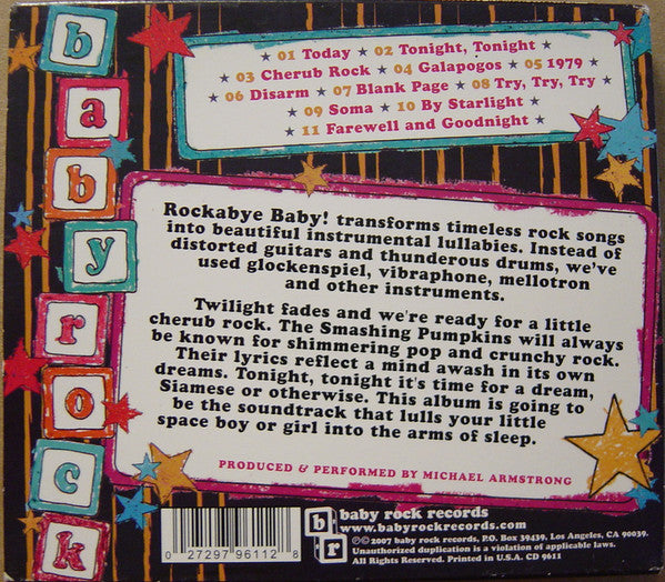 Michael Armstrong -Rockabye Baby! Lullaby Renditions Of The Smashing Pumpkins