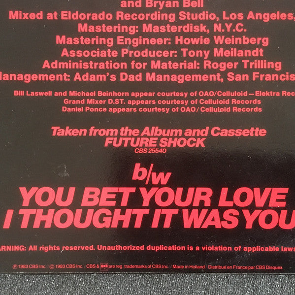 Herbie Hancock -Rockit (Extended Dance Version)