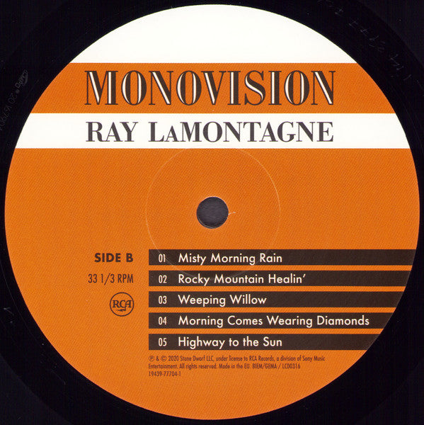 Ray Lamontagne -Monovision