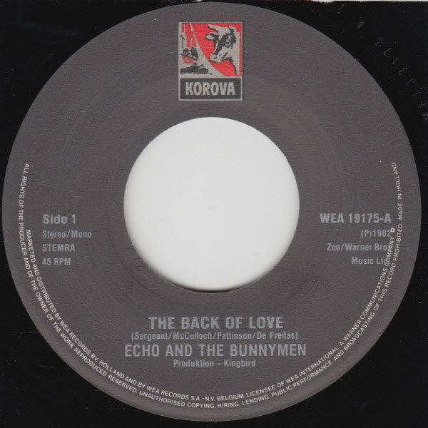 Echo And The Bunnymen* -The Back Of Love