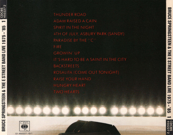 Bruce Springsteen & The E-Street Band -Live/1975-85