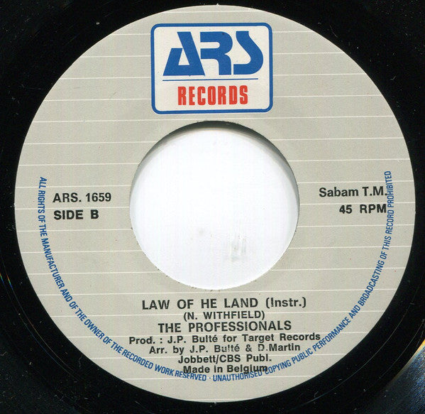 The Professionals (8) -Law Of The Land