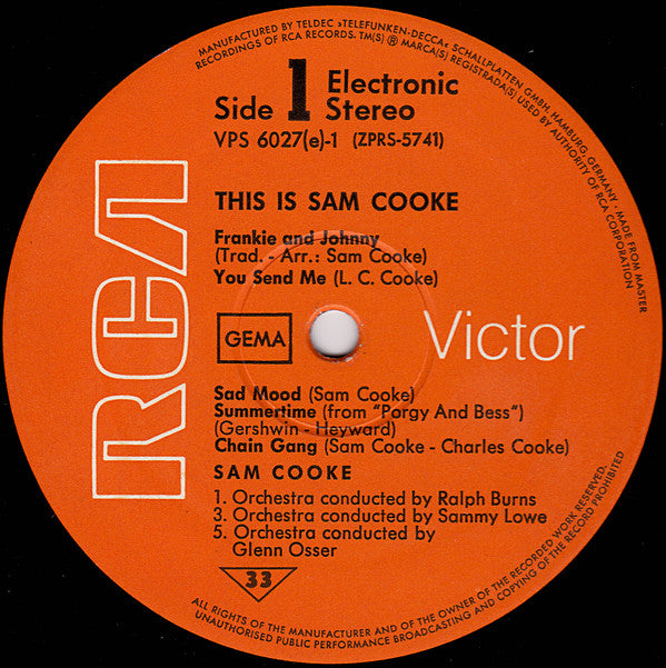 Sam Cooke - This Is Sam Cooke