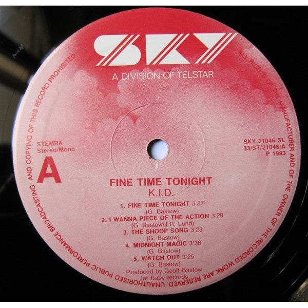 K.I.D. -Fine Time Tonight