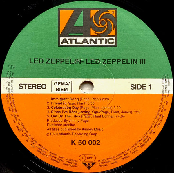 Led Zeppelin -Led Zeppelin III