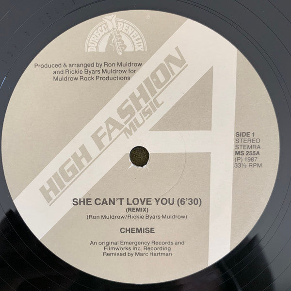Chemise -She Can't Love You (Remix)