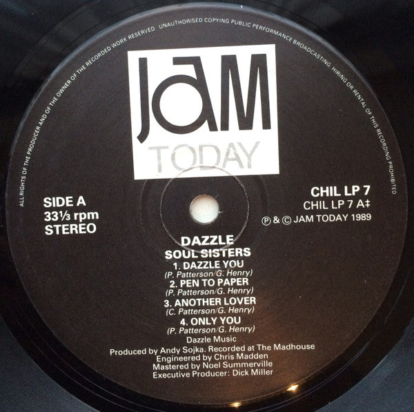 Dazzle (3) -Soul Sisters