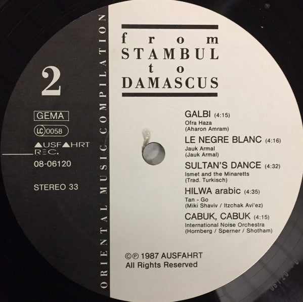 Various - From Stambul To Damascus - Oriental Music Compilation