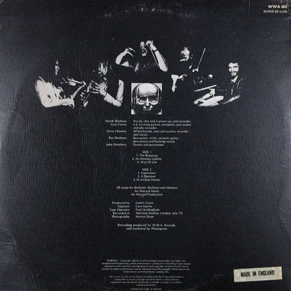 Gentle Giant -In A Glass House