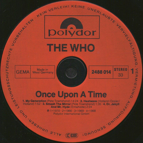 The Who -Once Upon A Time