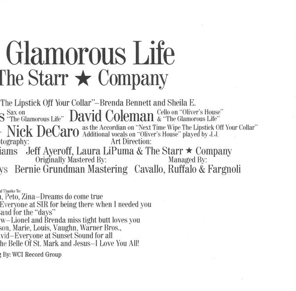 Sheila E. -In The Glamorous Life