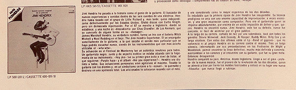 Jimi Hendrix - Banda Sonora Original De La Película Jimi Hendrix
