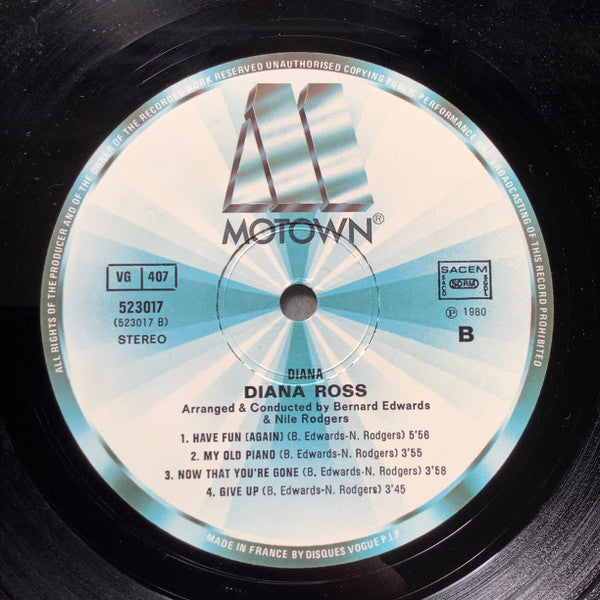 Diana Ross -Diana