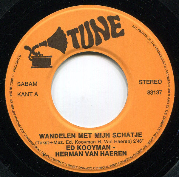 Ed Kooyman & Herman Van Haeren -Wandelen Met Mijn Schatje