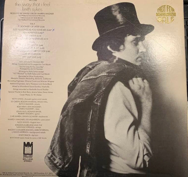 Keith Sykes -The Way That I Feel