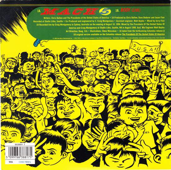 The Presidents Of The United States Of America -Mach 5