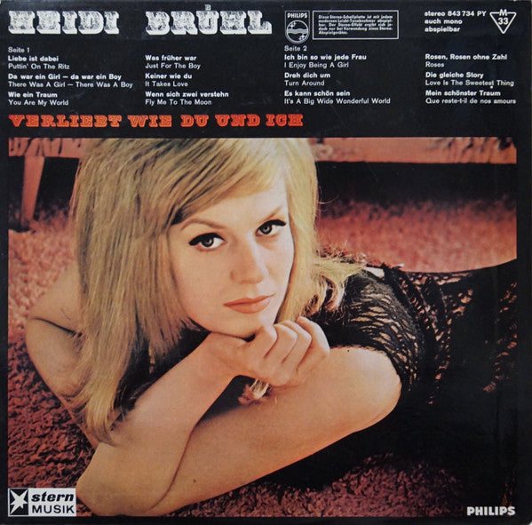 Heidi Brühl -Verliebt Wie Du Und Ich