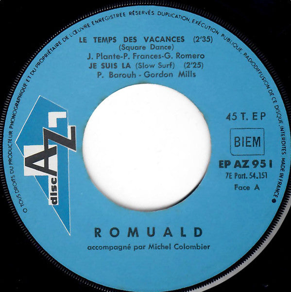 Romuald (5) -Le Temps Des Vacances