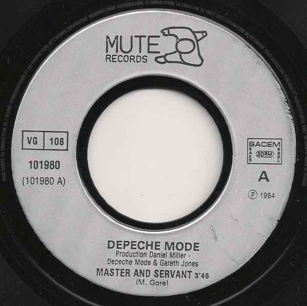 Depeche Mode -Master And Servant