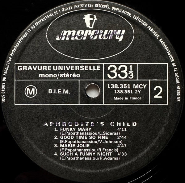 Aphrodite's Child -It's Five O'Clock