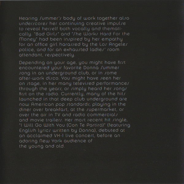 Donna Summer -The Journey • The Very Best Of Donna Summer