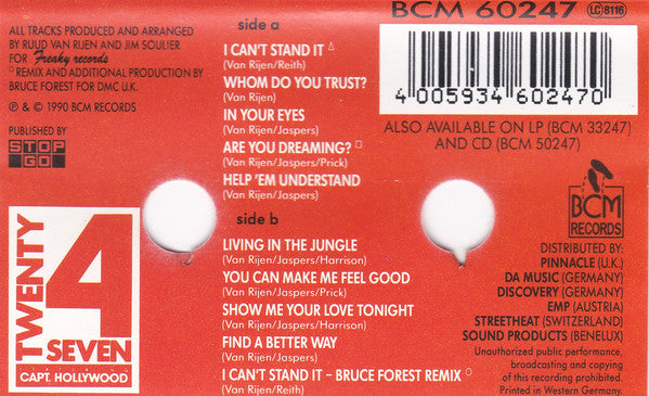 Twenty 4 Seven -Street Moves