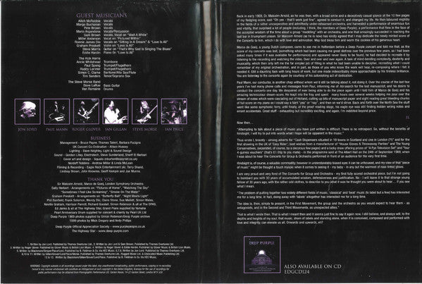 Deep Purple With The London Symphony Orchestra* Conducted By Paul Mann (5) -In Concert With The London Symphony Orchestra